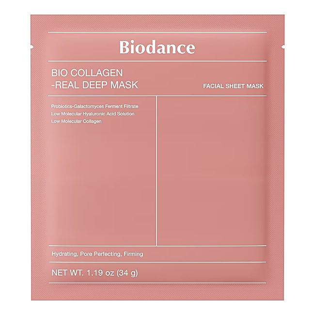 Biodance Bio Colágeno-Real mascarilla profunda.